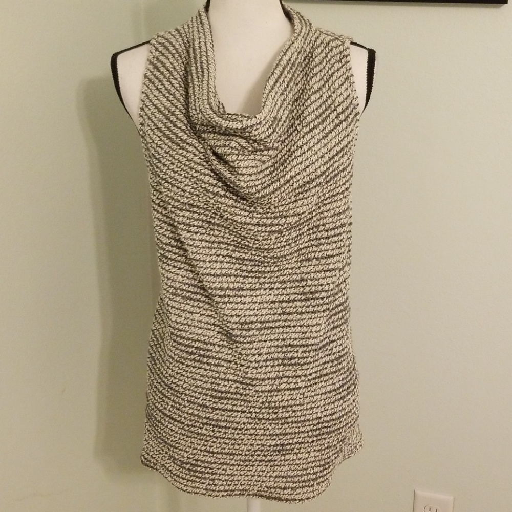 Drew Elda Sleeveless Top Steel